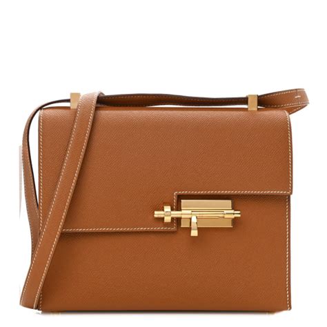 HERMES Epsom Verrou 21 Gold 1127731 .